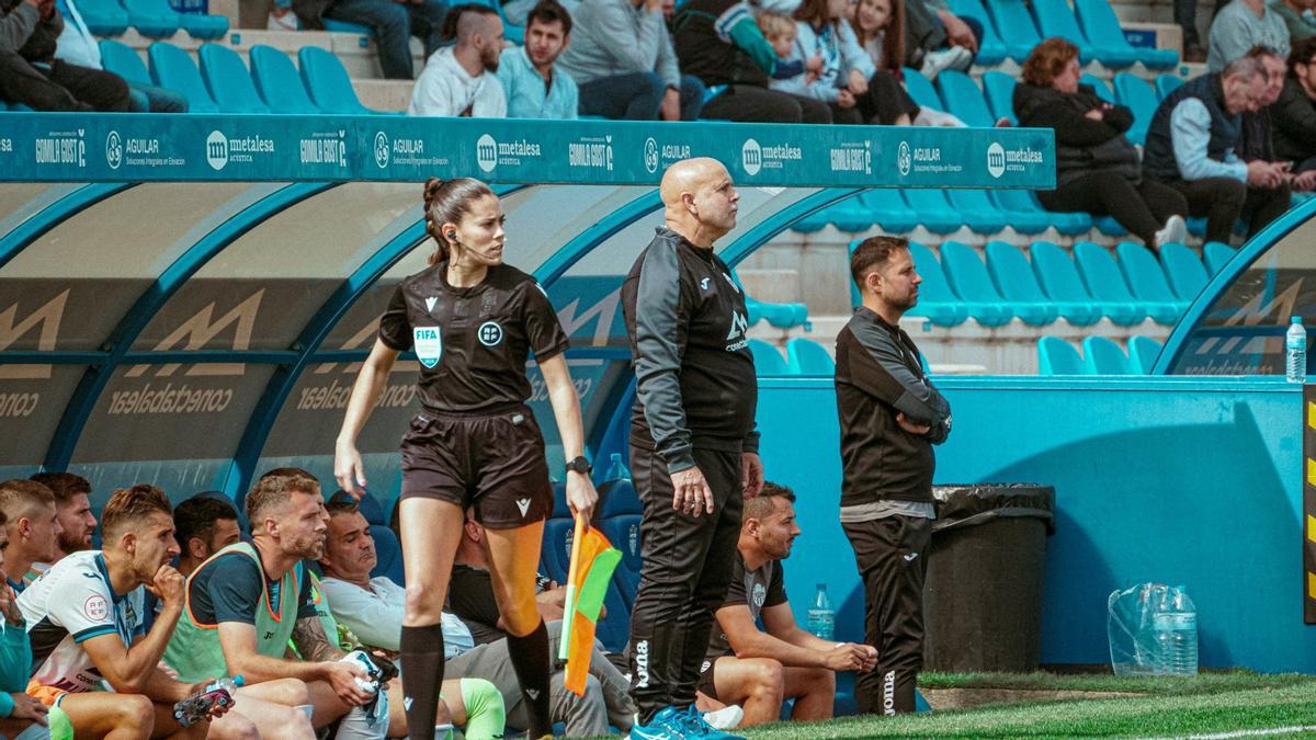 Jaume Mut ha debutado este domingo como técnico del Atlético Baleares con derrota ante el San Fernando