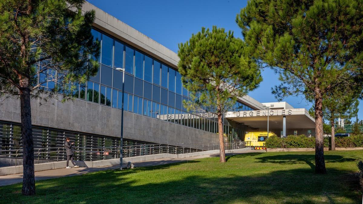 Entrada d&#039;urgències de l&#039;Hospital de Figueres.