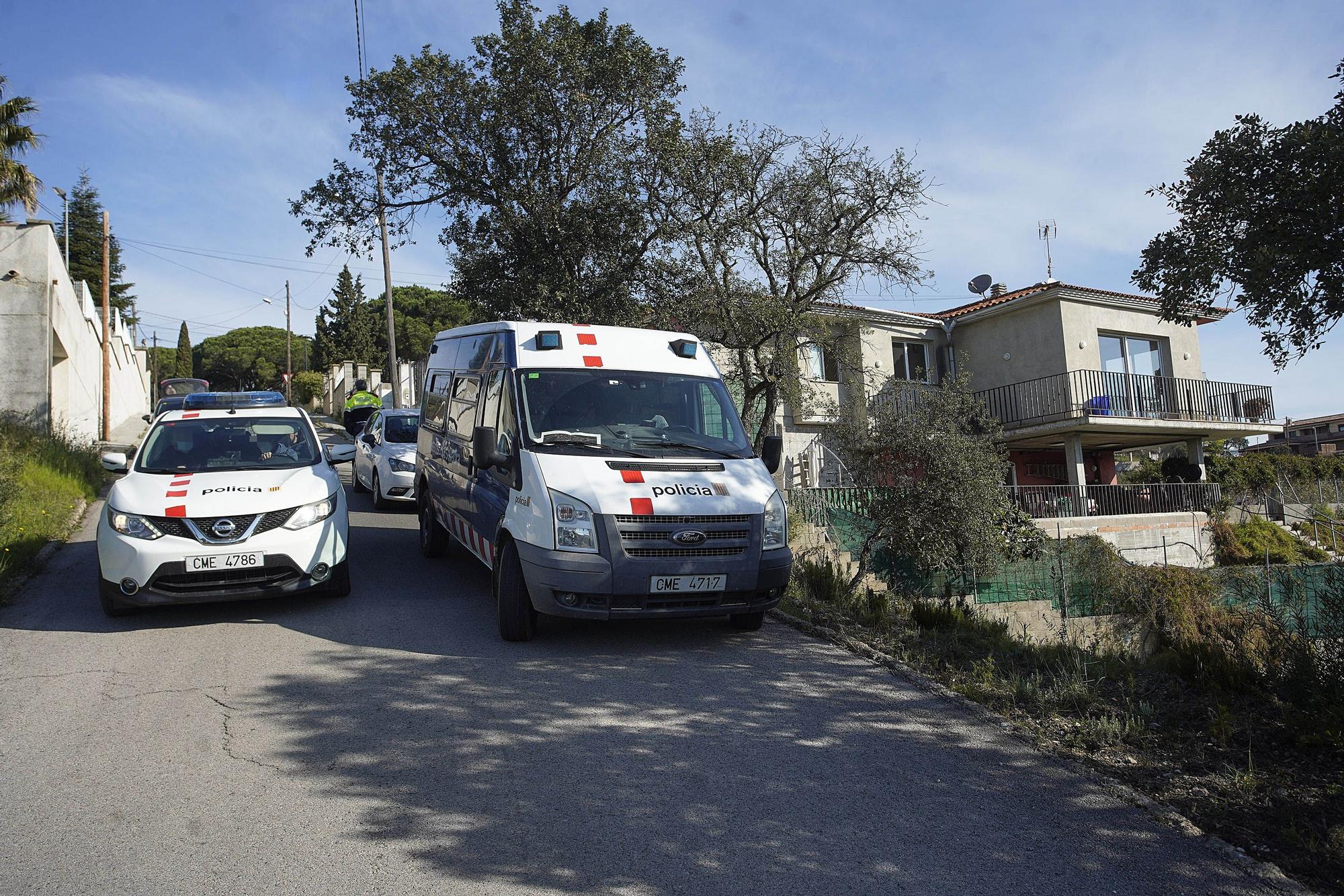 Operació antidroga a Maçanet de la Selva