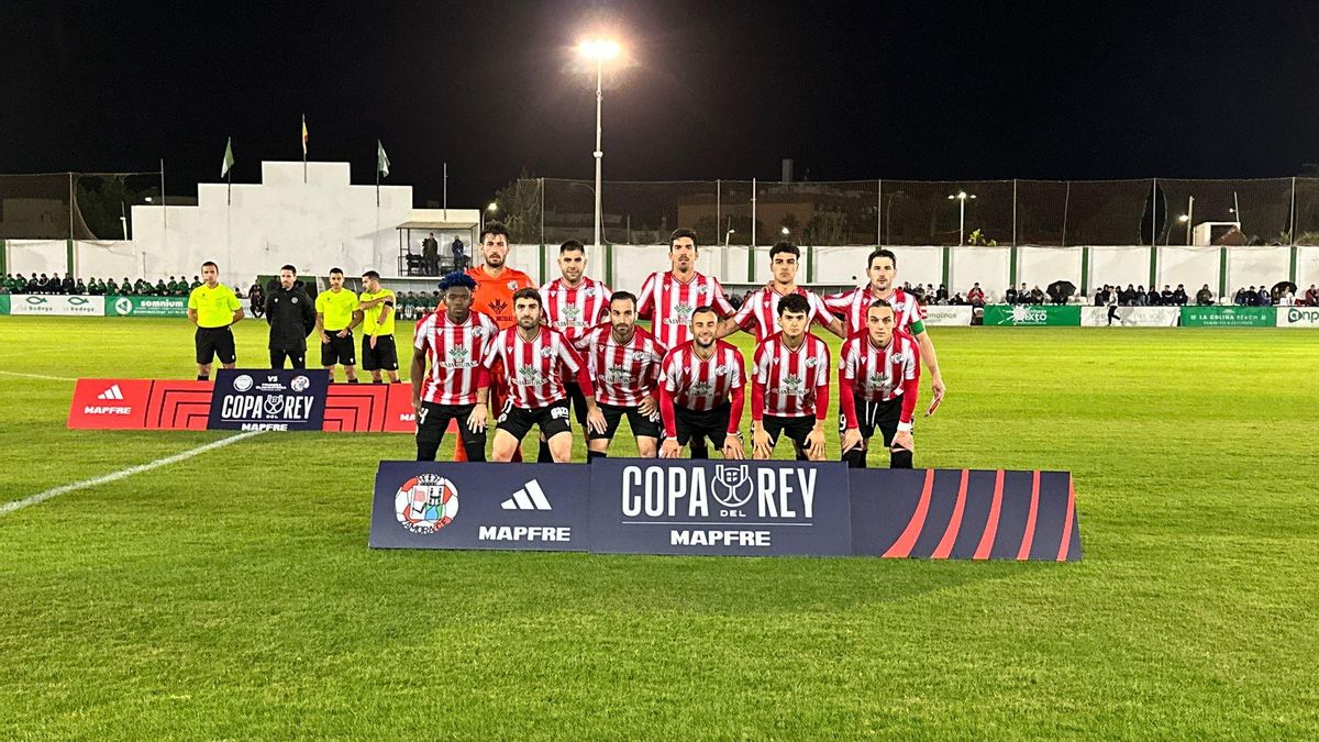 Once del Zamora CF en Torremolinos