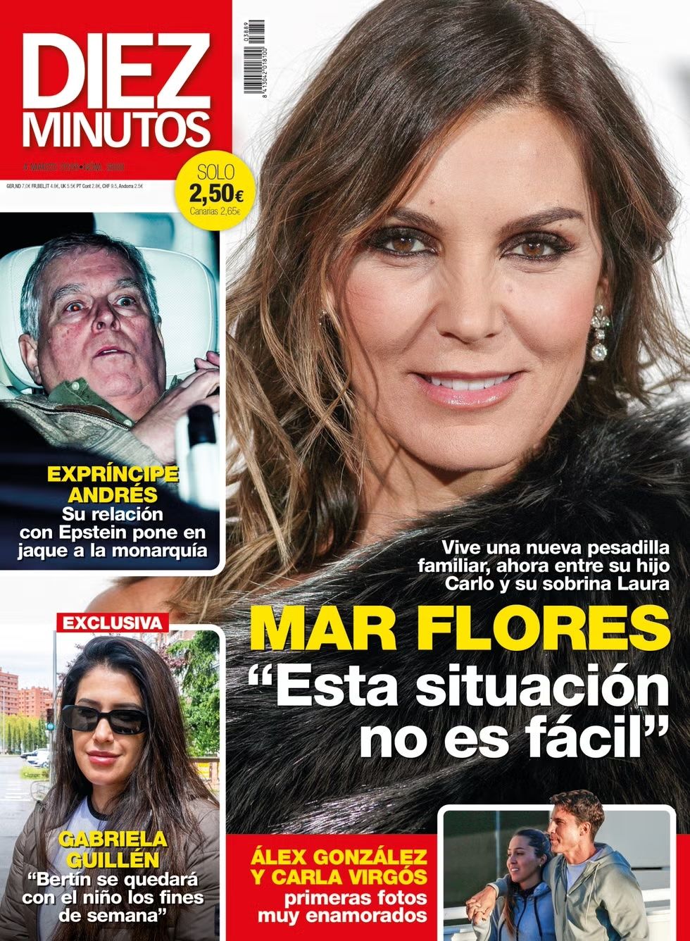 Portada revista 'Diez Minutos' del 25 de febrero