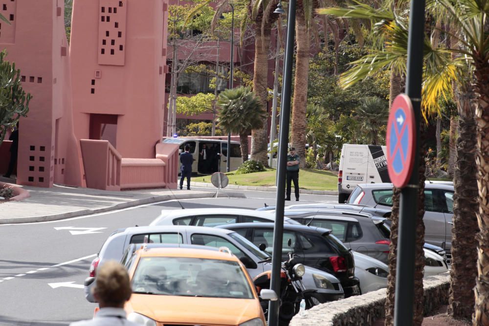 Visita del presidente de China a Tenerife.