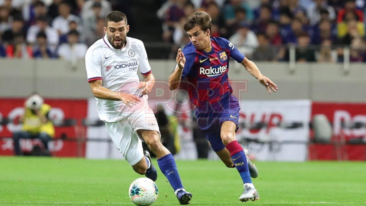 Imágenes del primer partido de pretemporada del FC Barcelona contra el Chelsea, amistoso correspondiente a la Rakuten Cup y disputado en el estadio Saitama.