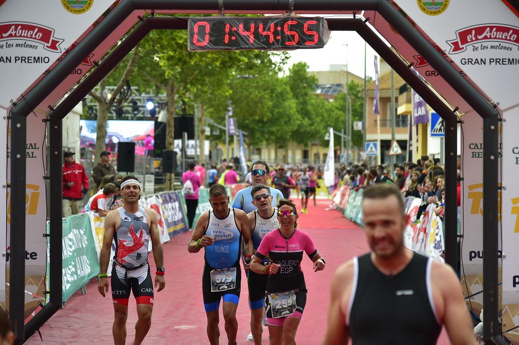 Llegada del triatlón de Fuente Álamo (I)