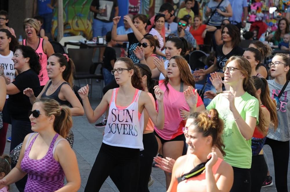 La Alberca se pone en forma a ritmo de zumba