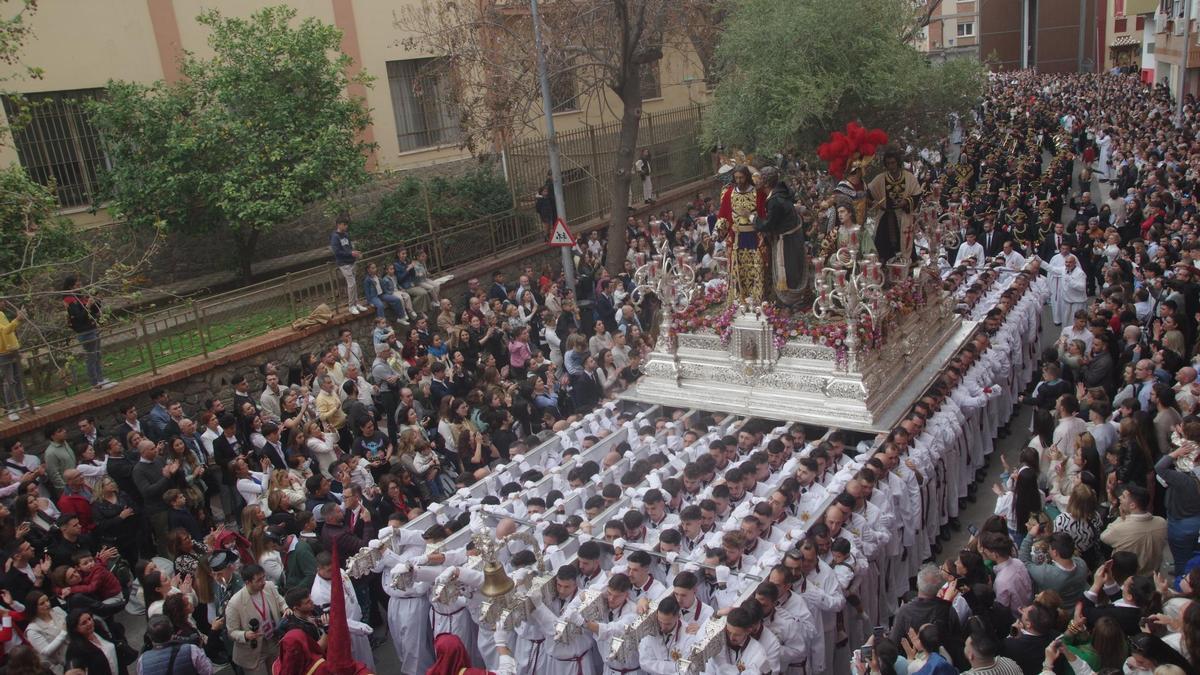Salida del Prendimiento en el Domingo de Ramos de 2024.