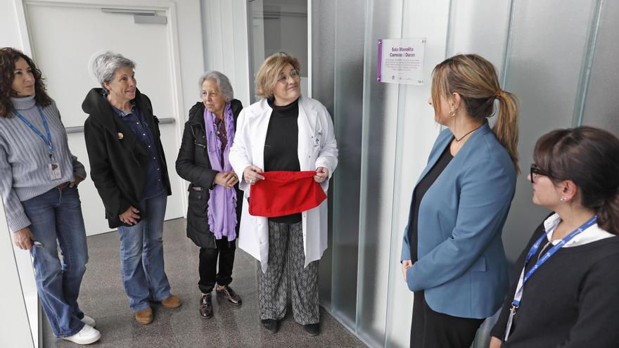 La Clínica Girona homenatja la vídua del fundador