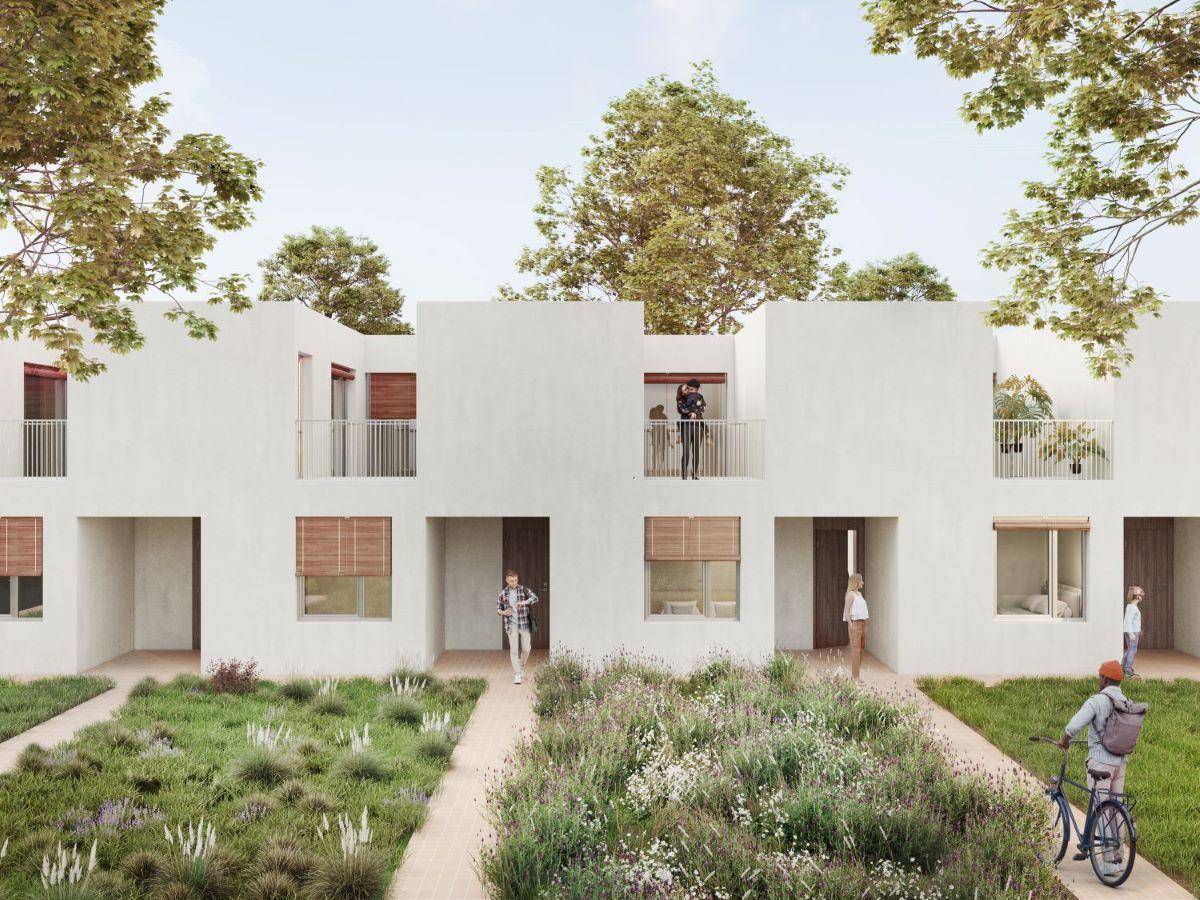 El projecte inclou setze cases en filera a Fortià