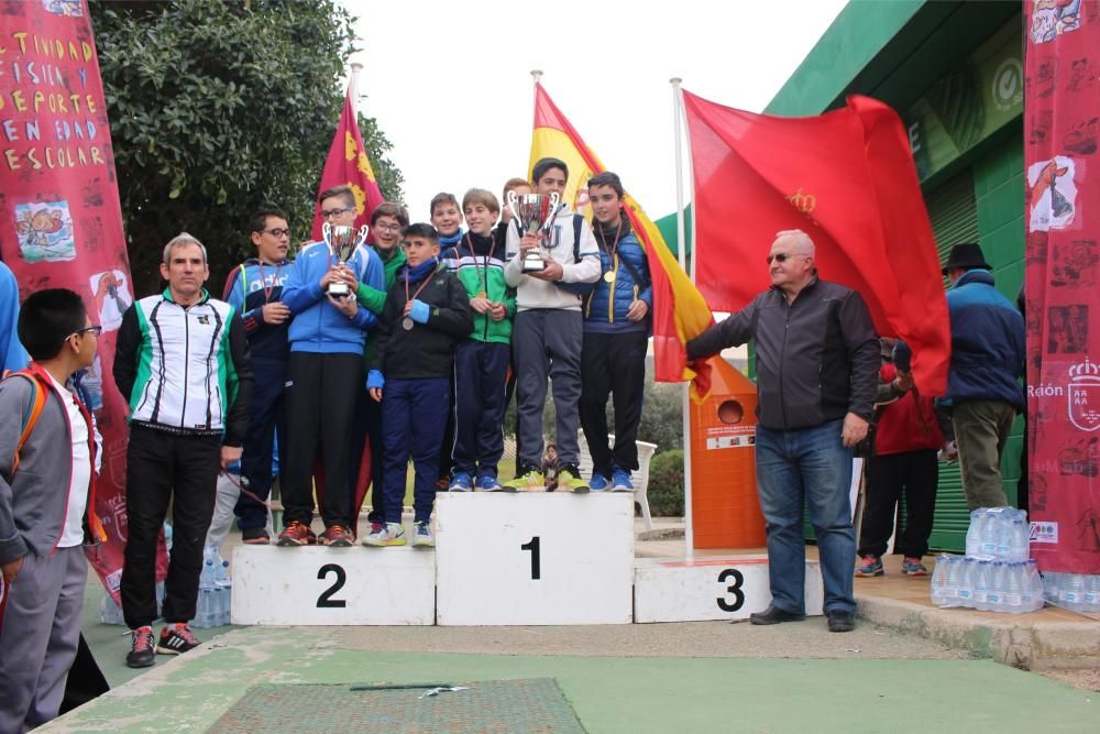 Final escolar del campeonato de orientación