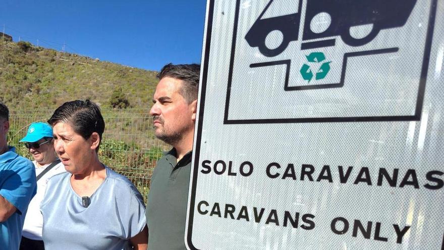 La Guancha acoge la primera área de servicio público para caravanas del norte de Tenerife