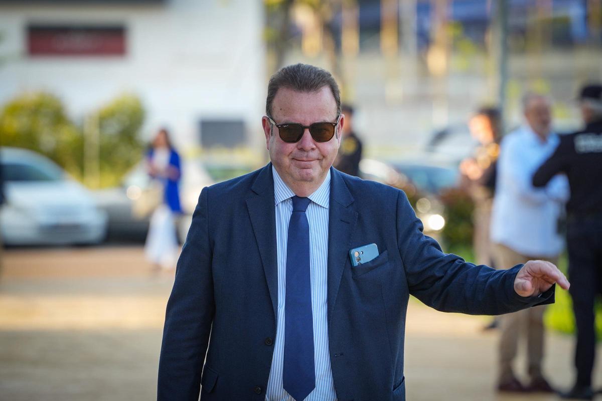 David Sánchez declara en los juzgados de Badajoz