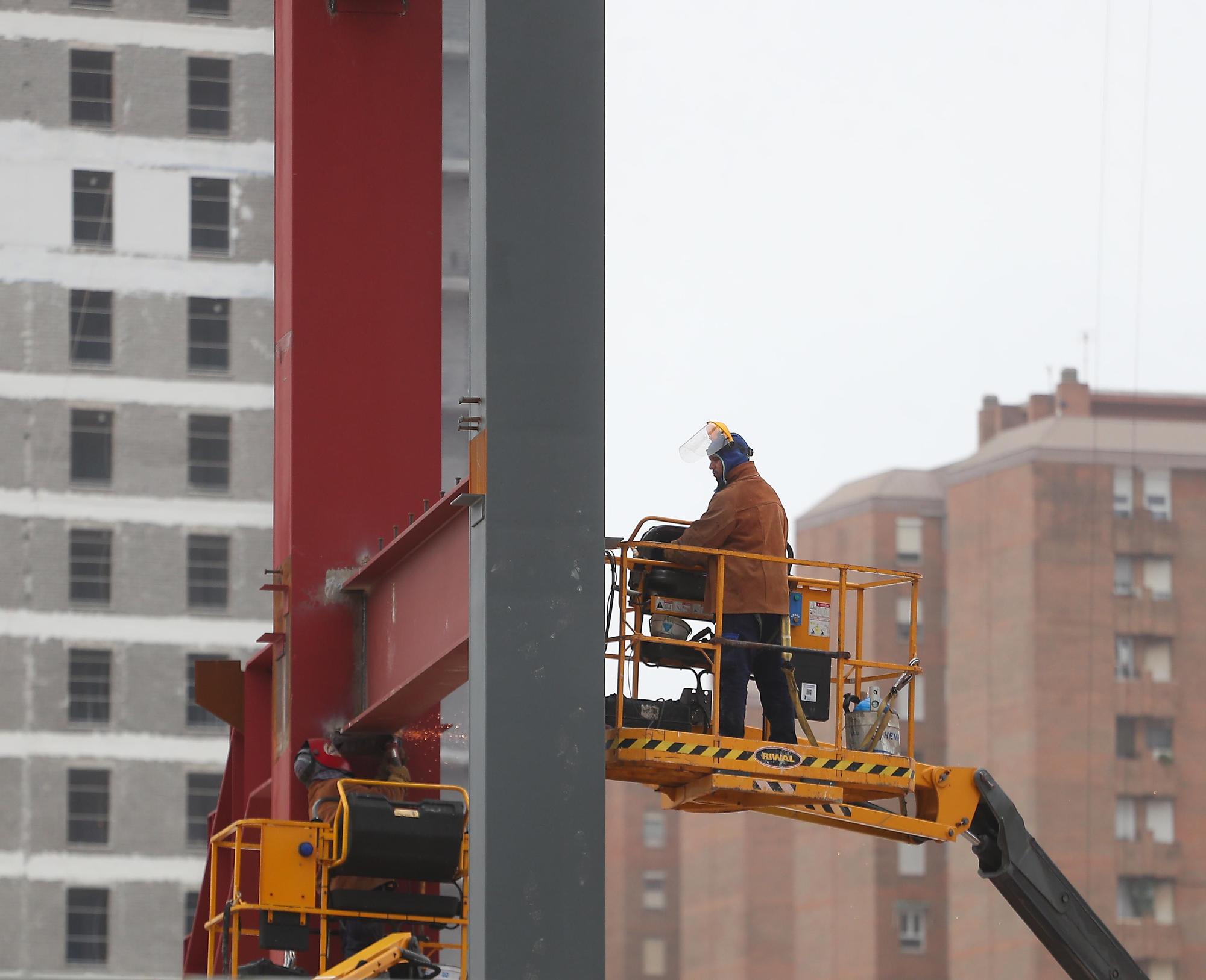 Así avanzan las obras del pabellón Casal España València Arena