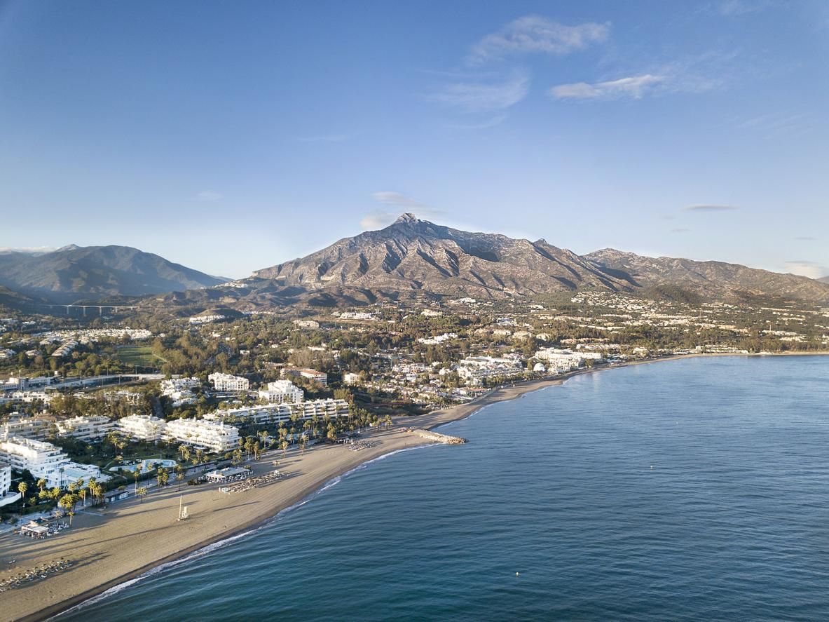 Visa aérea de Marbella, Andalucía