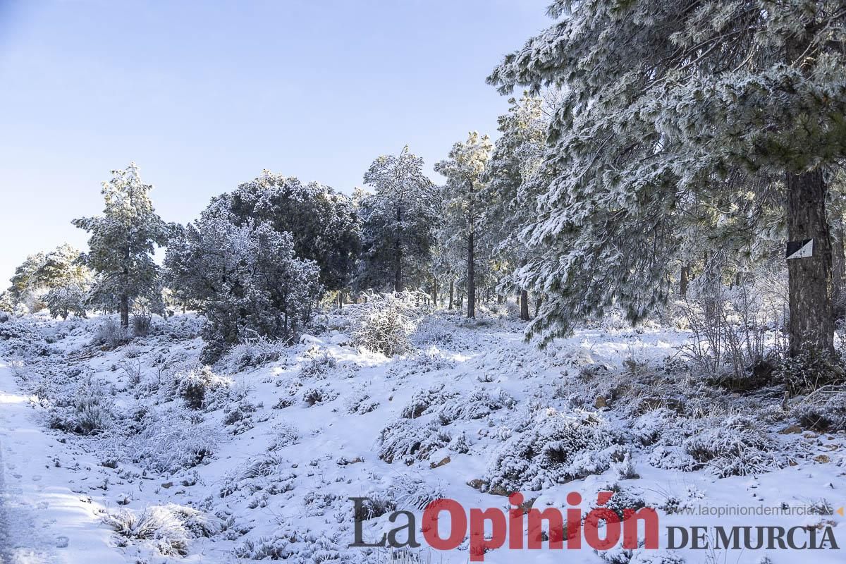 Descubre dónde queda acumulación de nieve en la Región de Murcia