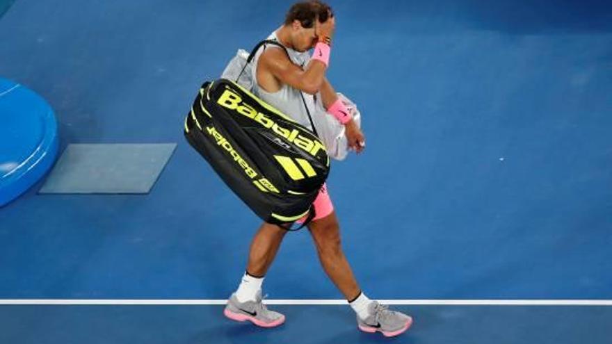 Rafa Nadal es retira a Austràlia