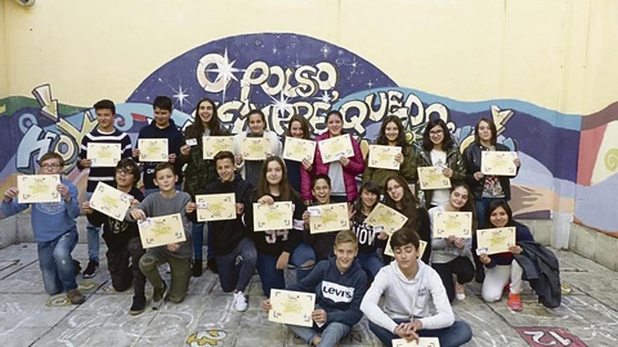 Participantes en el TEI durante este curso en el IES Laxeiro.