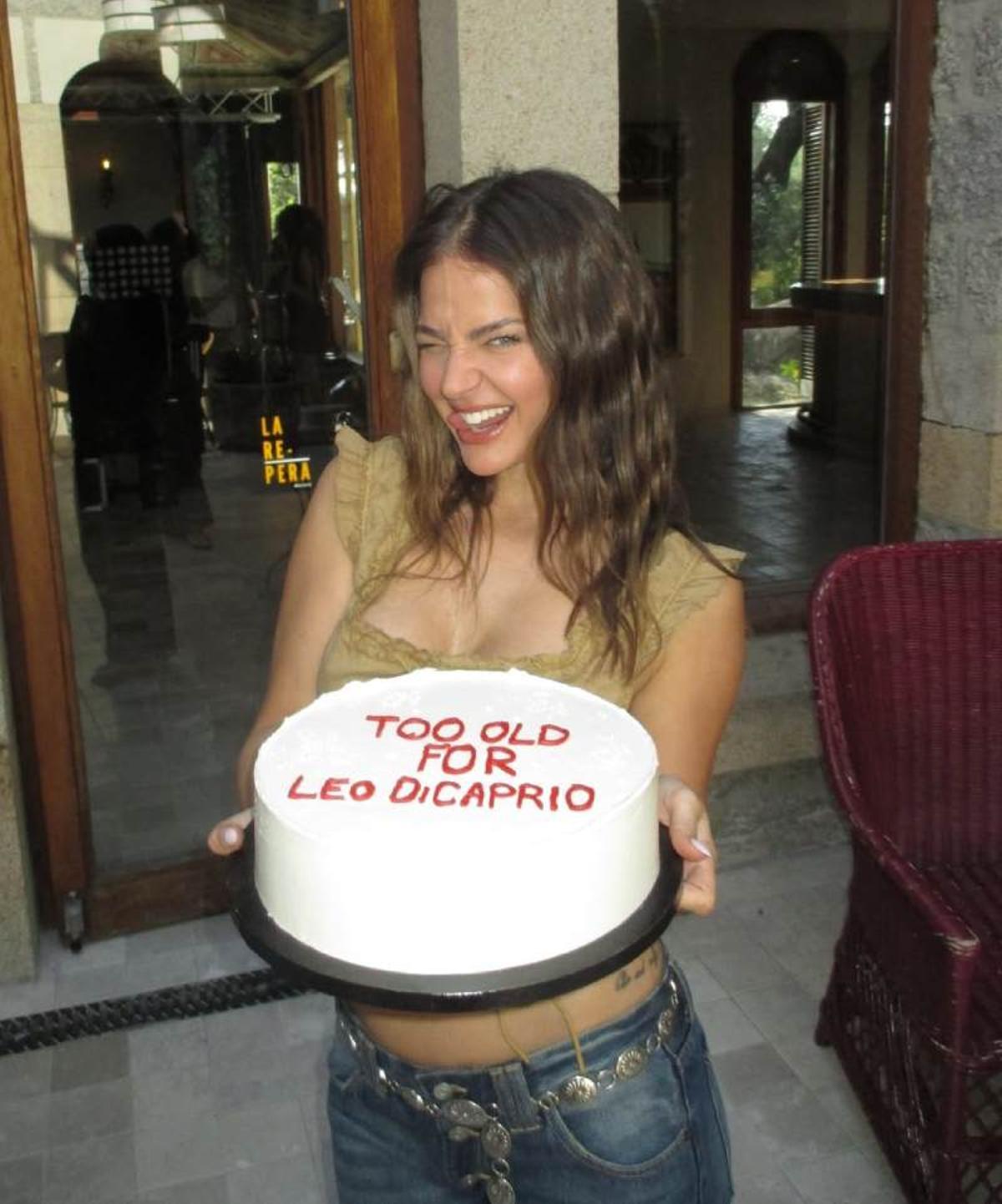 Laura Escanes es 'too old for Leo Dicaprio'