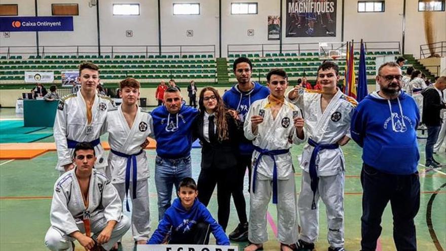 Diez medallas para el Jiu-Jitsu Esport Castelló