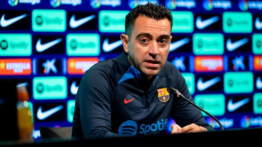 Xavi: "¿Obligación ganar la Europa League? Tenemos que competir..."