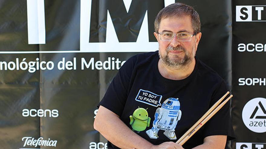 Antonio García, CEO &amp; Founder de Grupo Azeta, durante la celebración de la I Edición del Summit Tecnológico del Mediterráneo (STM)