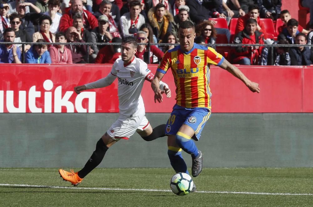 Sevilla - Valencia, en imágenes