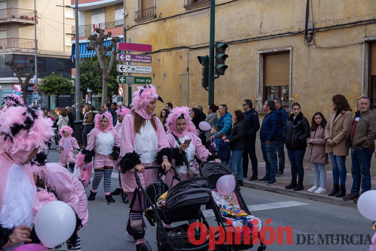 Los niños toman las calles de Cehegín en su desfile de Carnaval