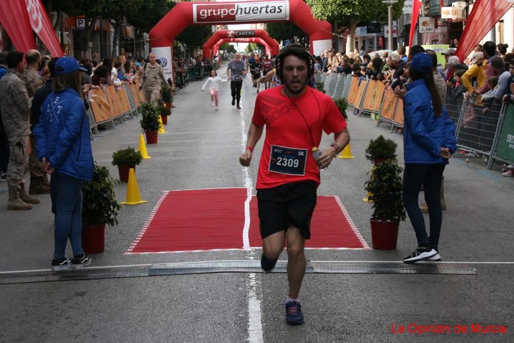 Llegadas 5K Carrera Popular Base Aérea de Alcantar