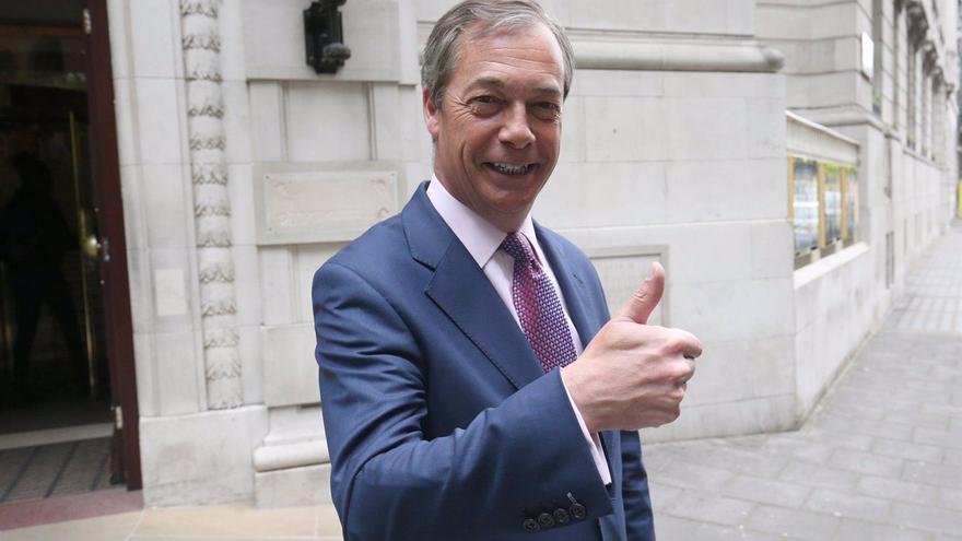 Farage strikes and will run in the British elections