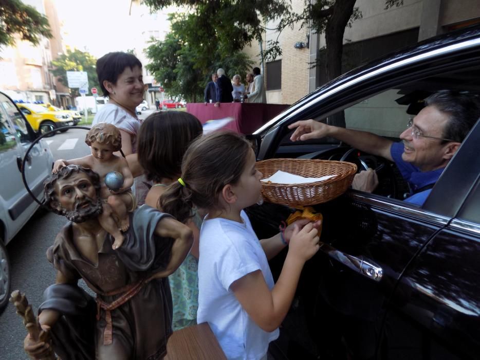 La benedicció de Sant Cristòfol 2019 a Manresa