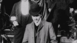 Marcel Proust a l’església de la Madeleine a París, el 14 de novembre de 1904.