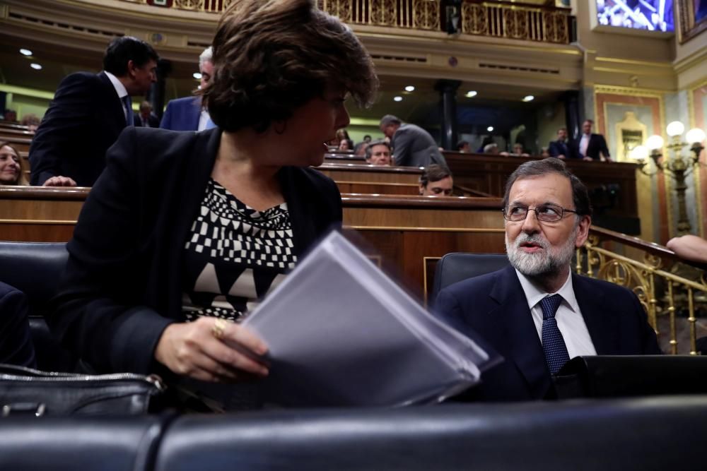 Rajoy compareix al Congrés dels diputats