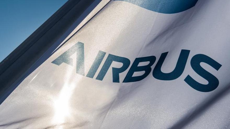 Imagen de la bandera de Airbus.