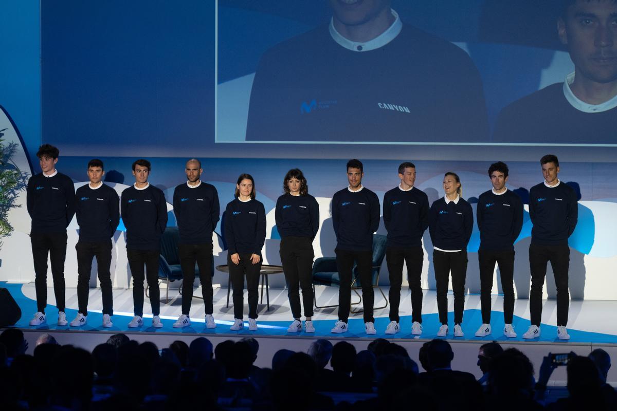 Presentación del equipo Movistar para 2023
