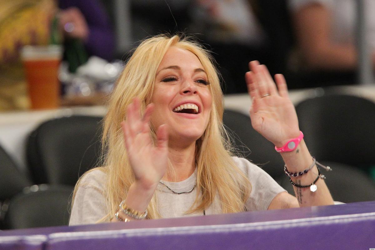 La actriz Lindsay Lohan, una de las personas multadas por la SEC por publicidad encubierta de criptomonedas.