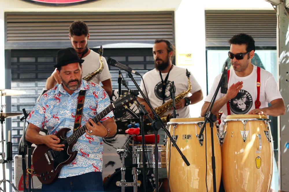 La música en directo inunda el Centro