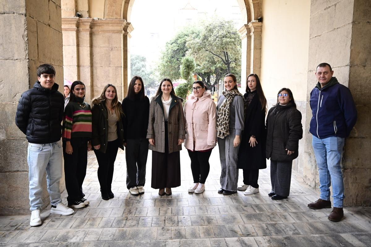 Cort major, amb Belén al mig,