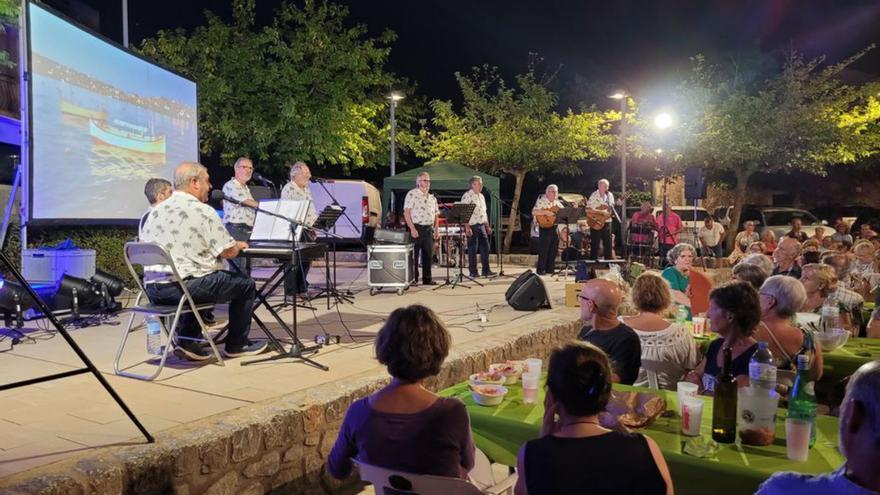 Noche de habaneras en la localidad de Pòrtol