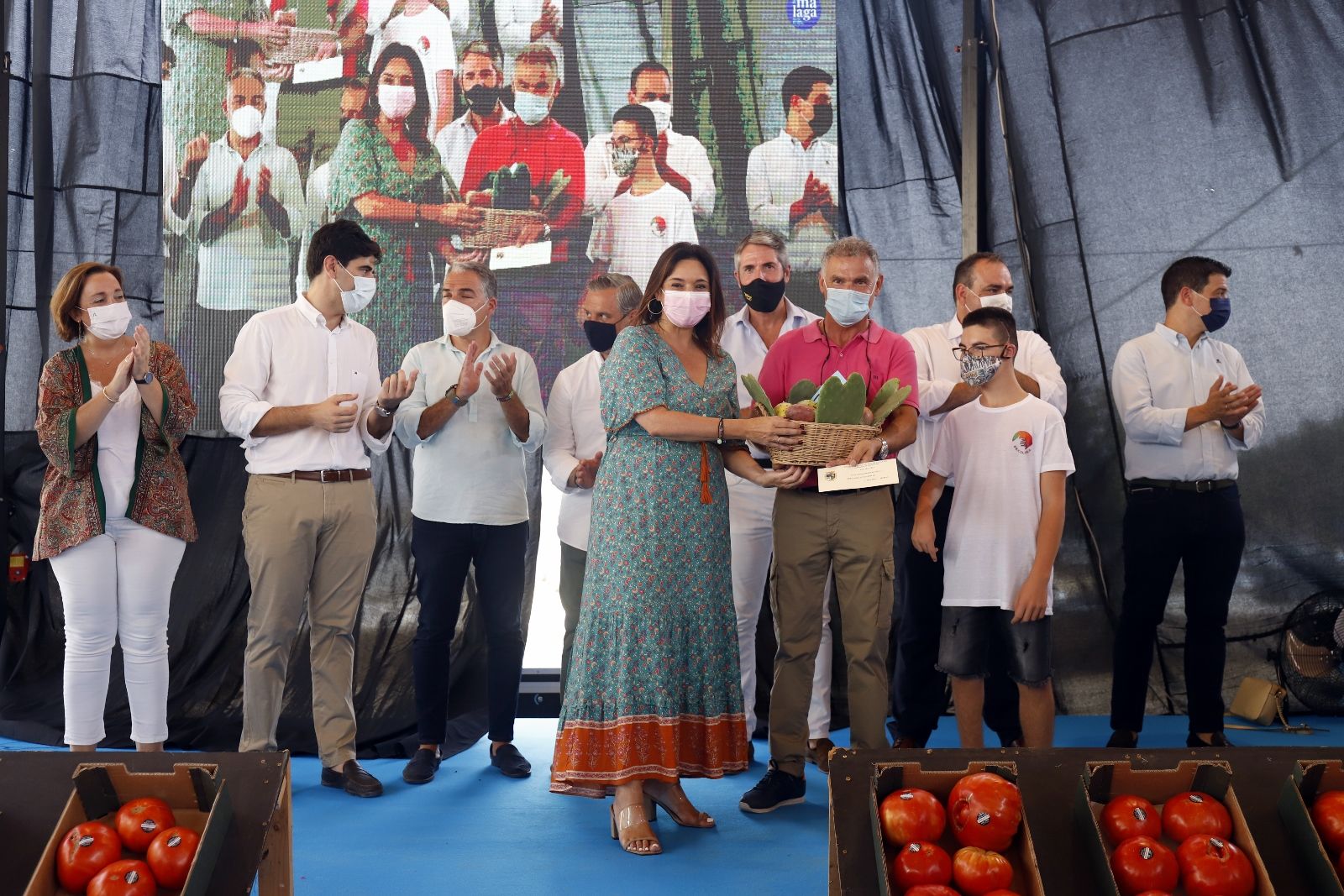 Concurso hortofrutícola de Coín y subasta Mejor Tomate Huevo de Toro