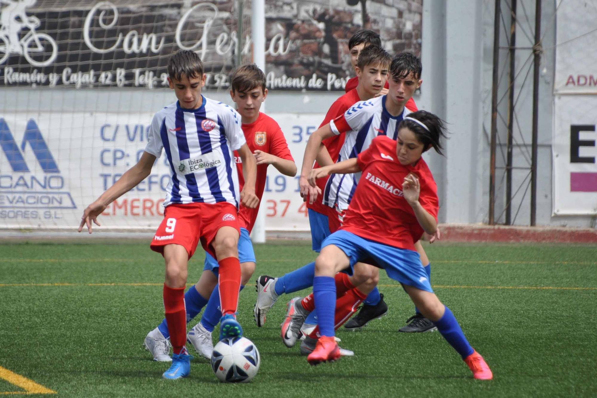 Todas las fotos de la última jornada de fútbol base en Ibiza (8 y 9 de mayo)