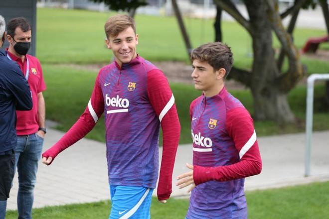 Las mejores imágenes del entrenamiento de hoy del Barça