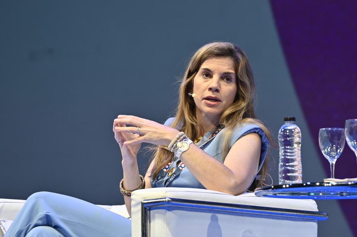 La psiquiatra Marian Rojas participa en el congreso 'El mundo que viene' organizado por la Fundación Ibercaja.