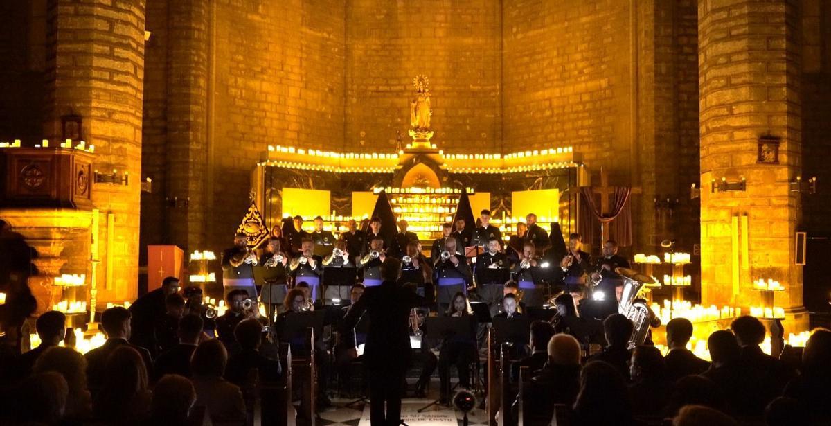 Un momento del concierto.