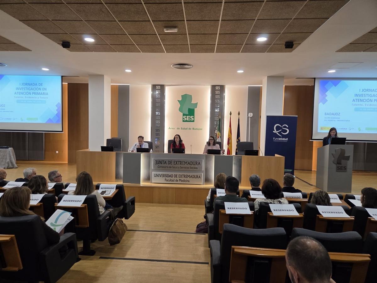 Inauguración de la I Jornada de Investigación en Atención Primaria.