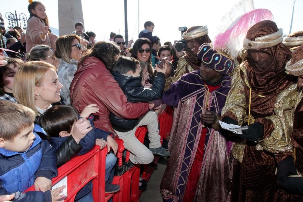 Los Reyes Magos desembarcan en Cartagena