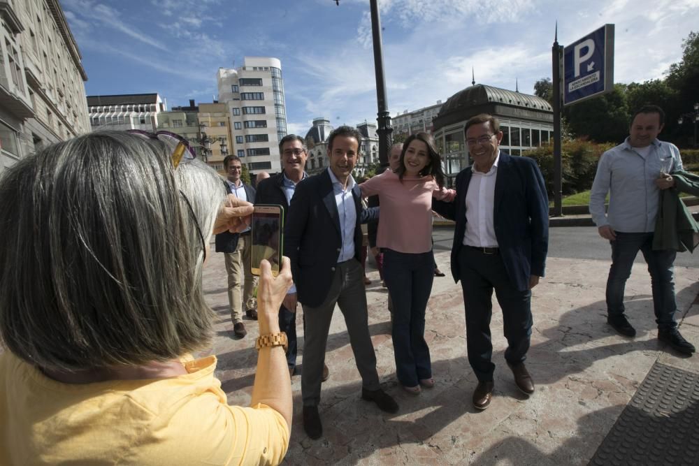 Inés Arrimadas, Ciudadanos, en Oviedo