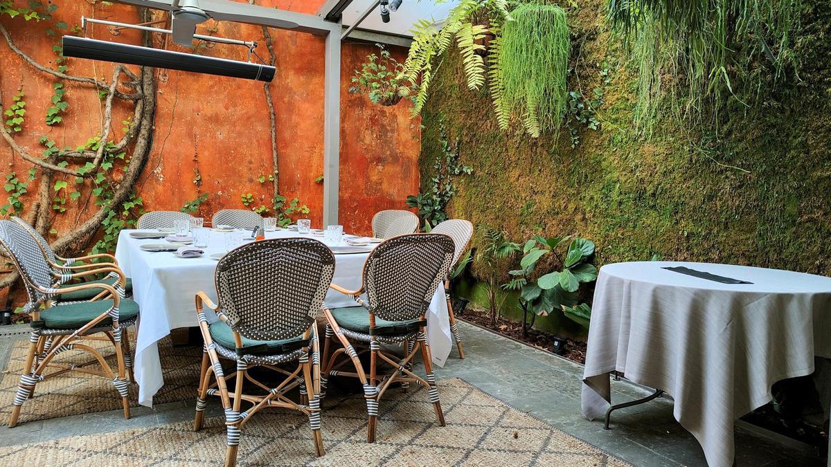 La terraza del restaurante Windsor.