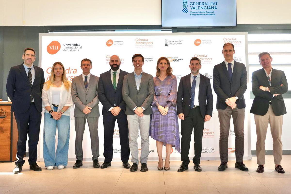 El Circuit Ricardo Tormo acogió la presentación de la Cátedra Motorsport
