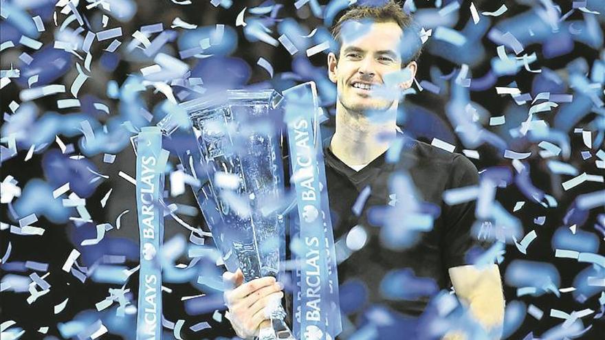 Murray se gradúa ante Djokovic como maestro y número 1 mundial