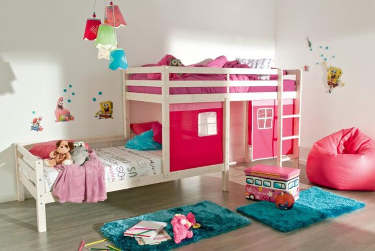 Habitaciones infantiles: color rosa