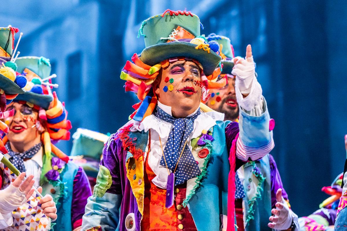 Comparsa Los Trapos. Primera semifinal COAC Málaga 2026